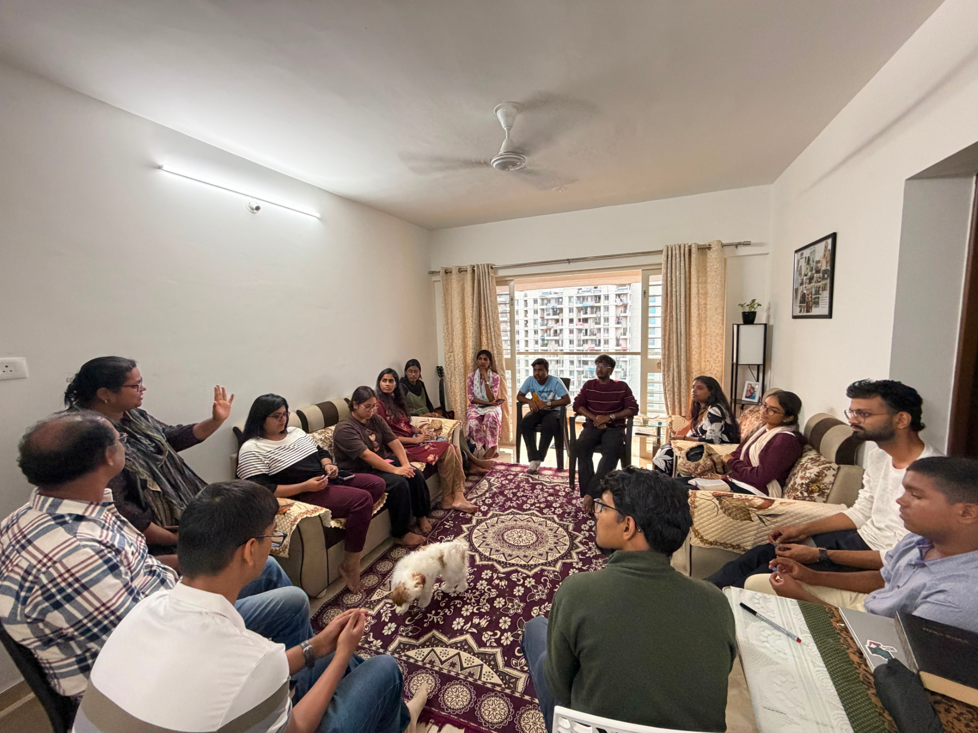 Studying the Word together at the South East HUB