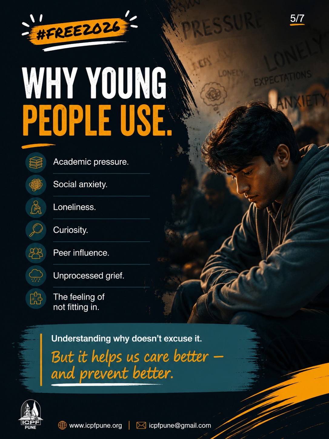 Slide 5 of 7 - Why young people use.