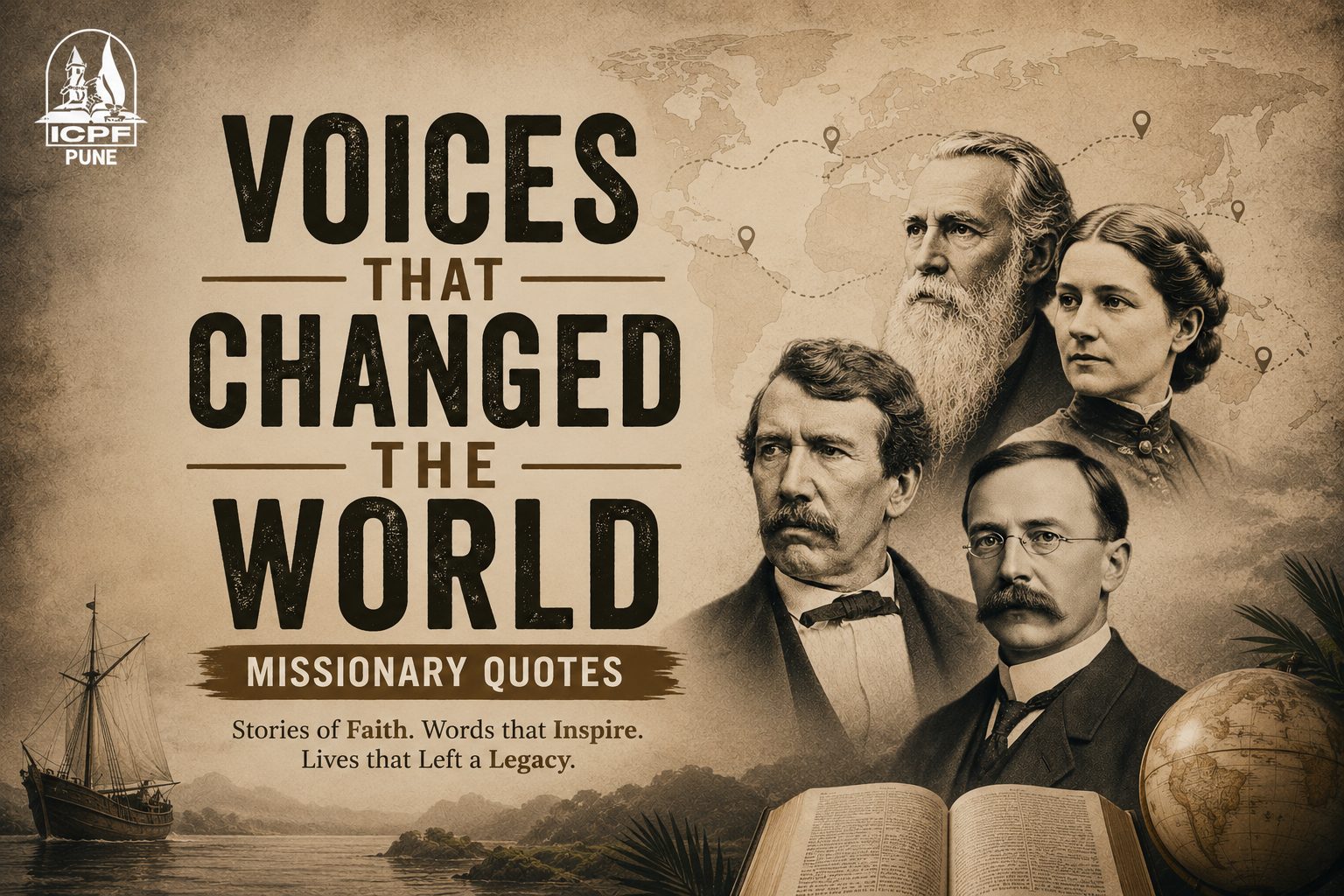 Voices that Changed the World - Missionary Quotes campaign banner